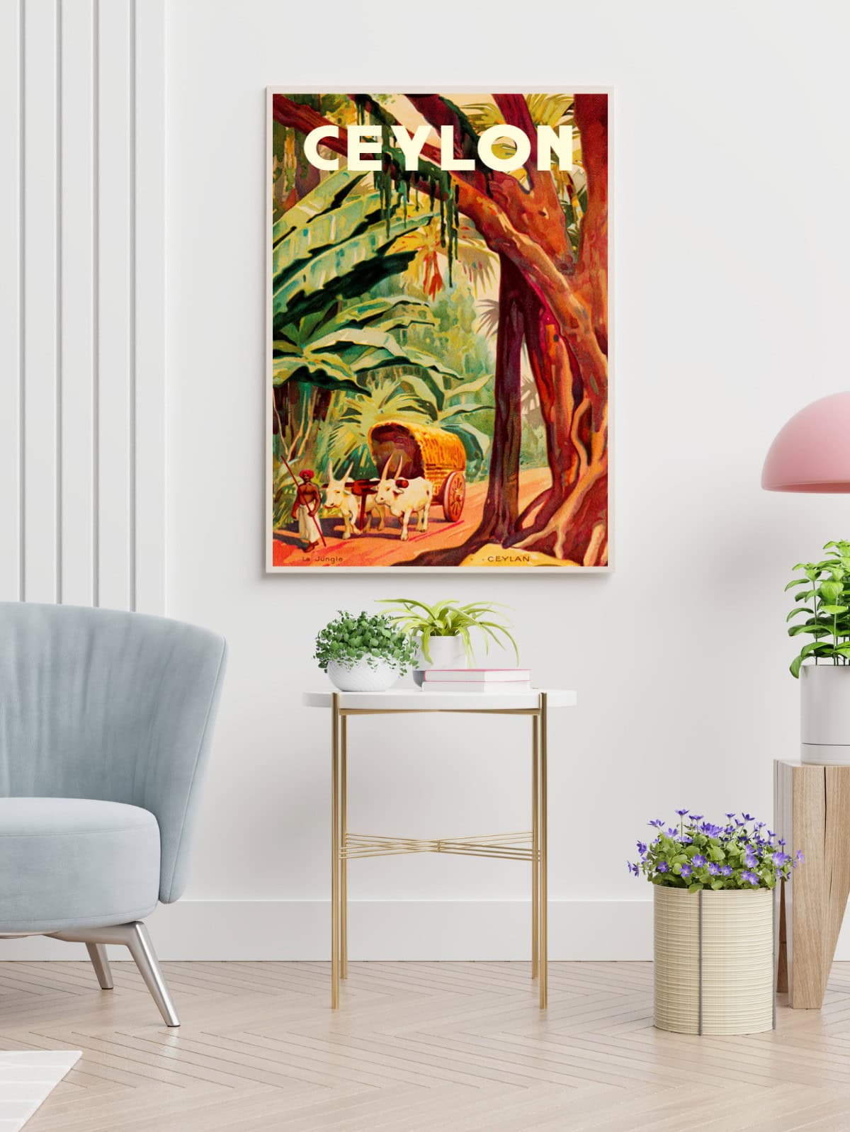 Ceylon Village Scene - Image 2