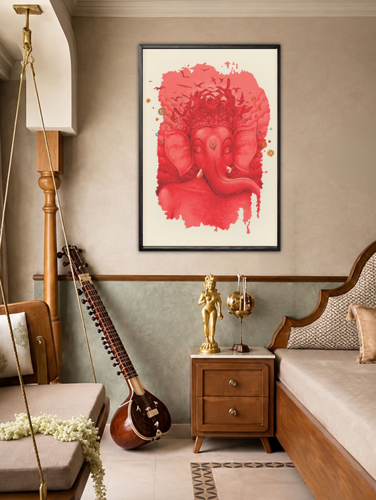 Ganesha in Pink - Image 2