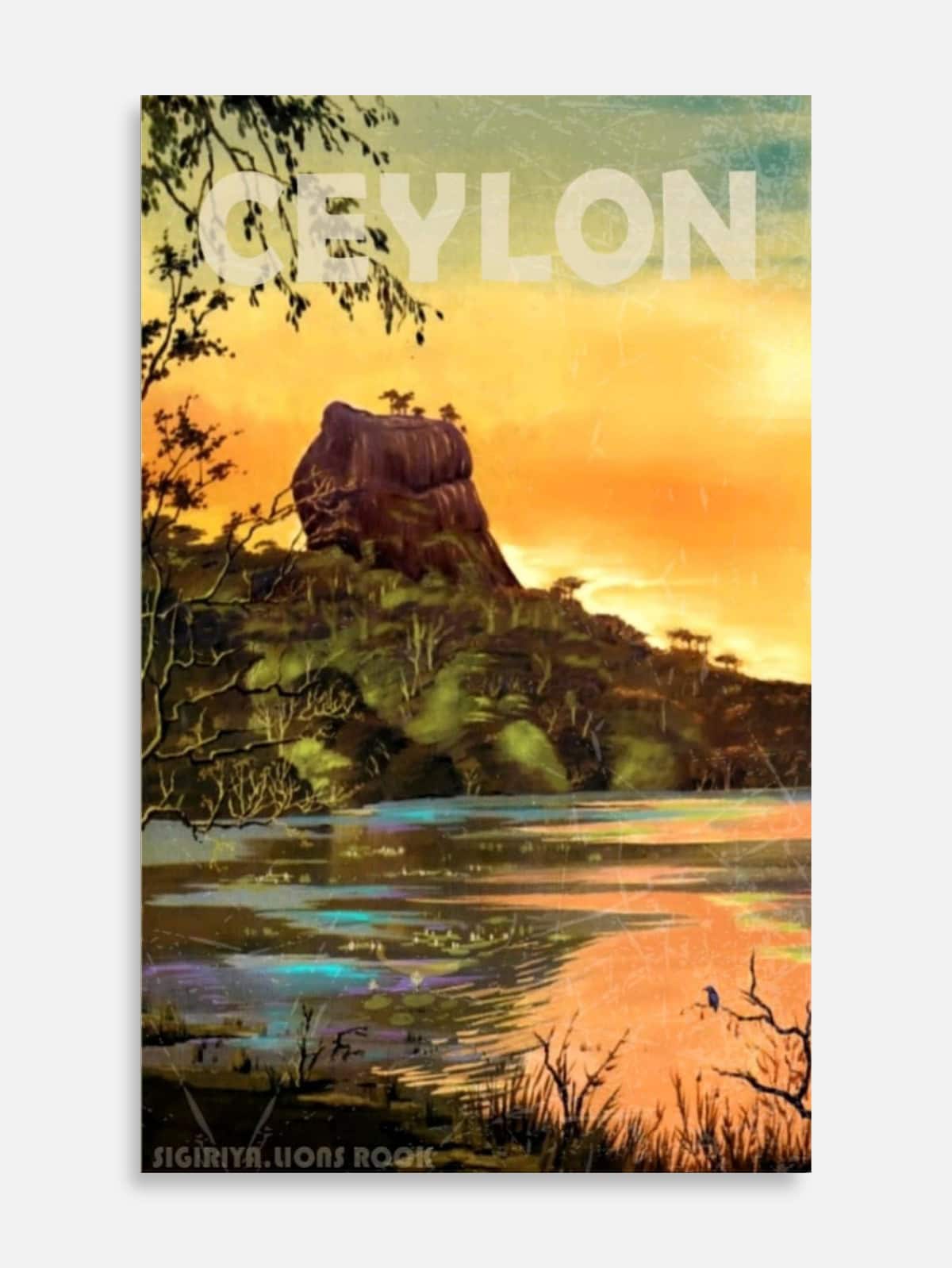 Sigiriya Watercolor