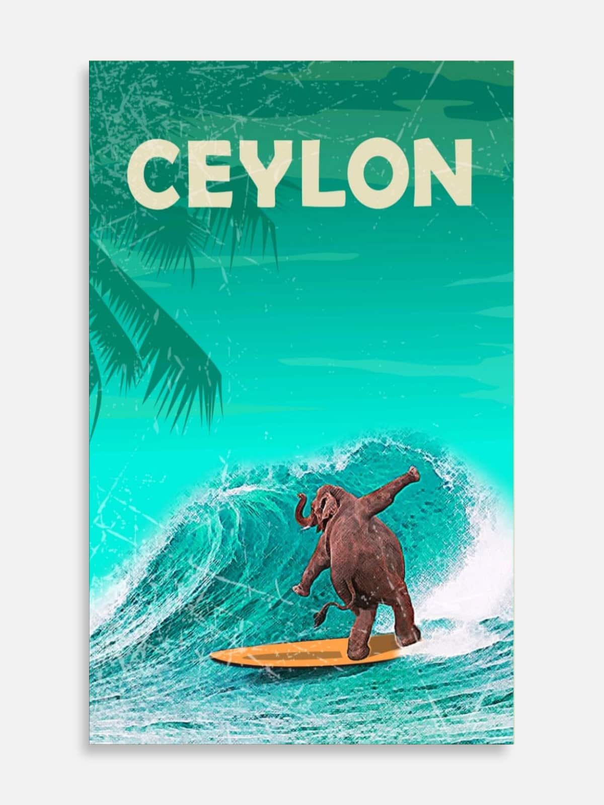 Surfing Elephant
