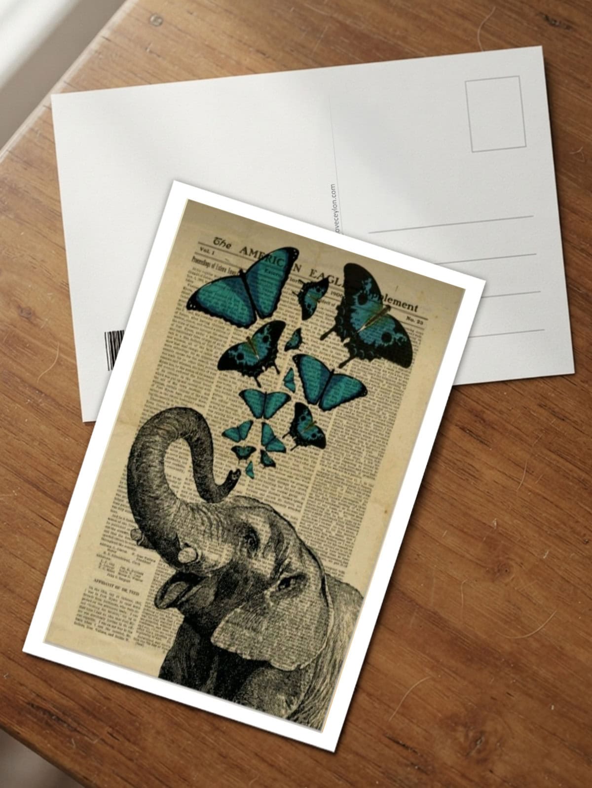 Elephant and Butterflies - Image 2