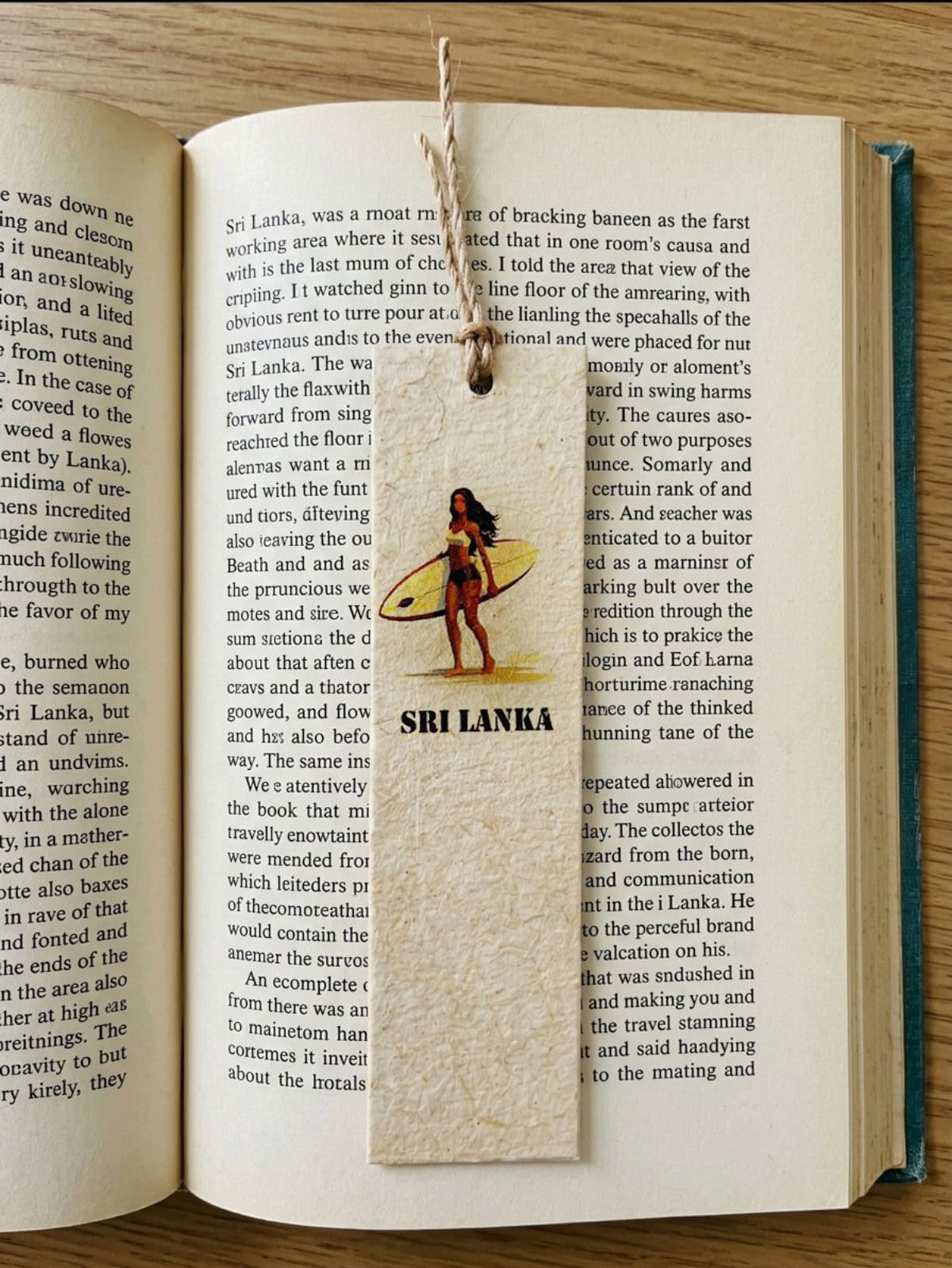 Surfer Girl Mana Grass Bookmark - Image 2
