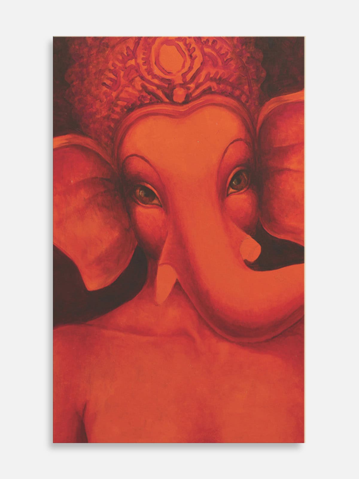 Ganesha Orange Face