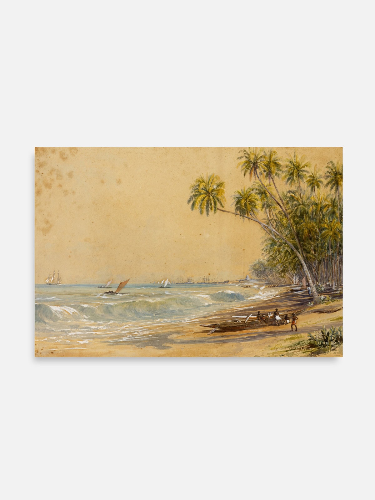 Fishing Boats on the Beach