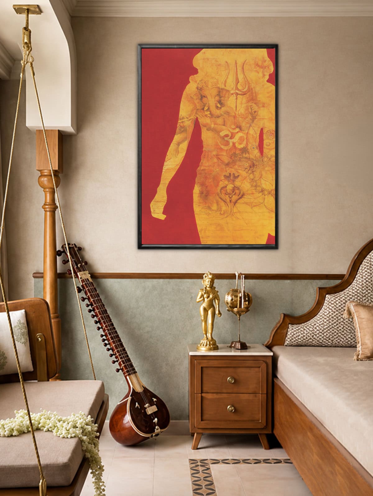 Ganesha in Silhouette - Image 2