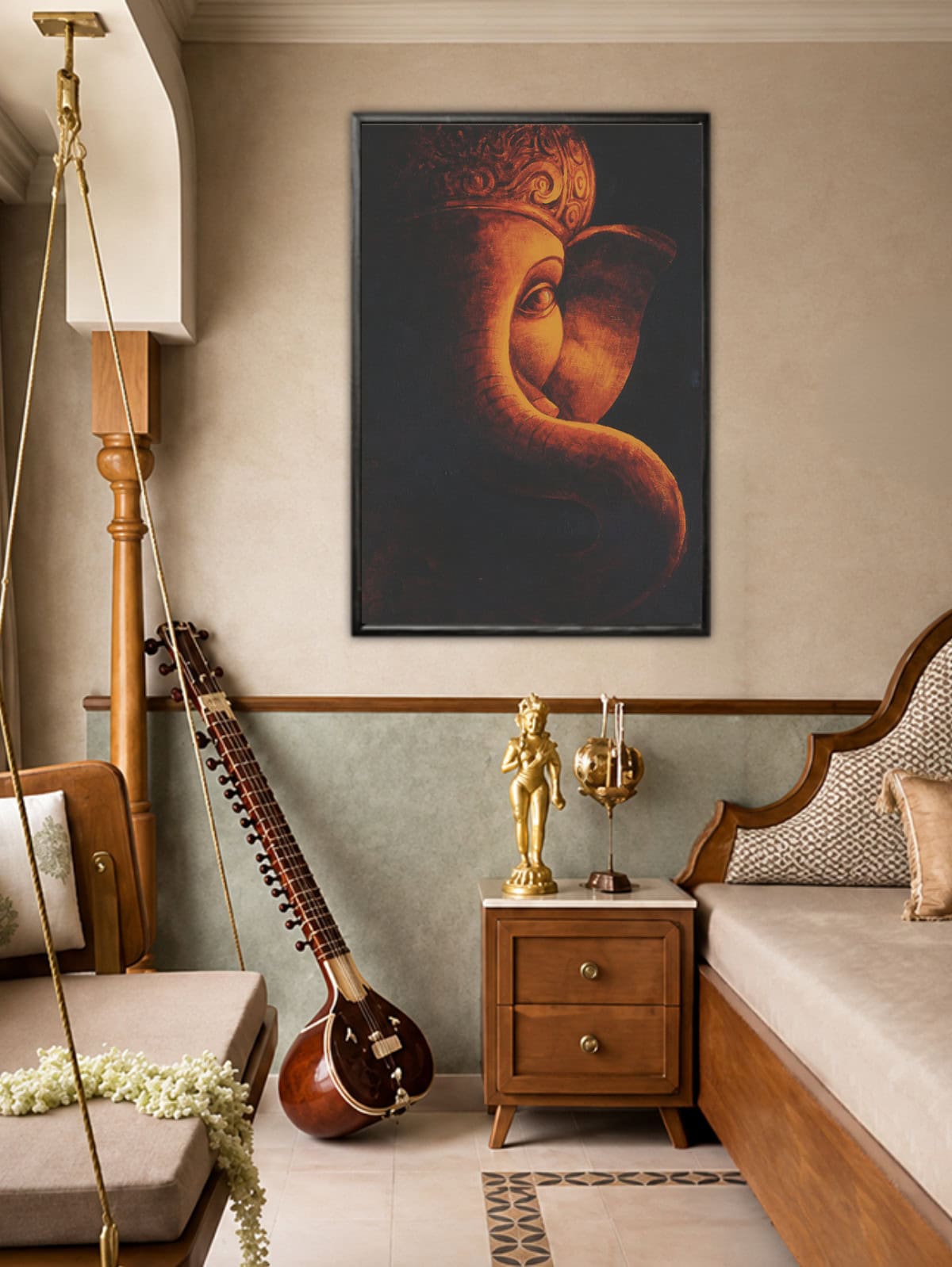 Ganesha in Shadows - Image 2