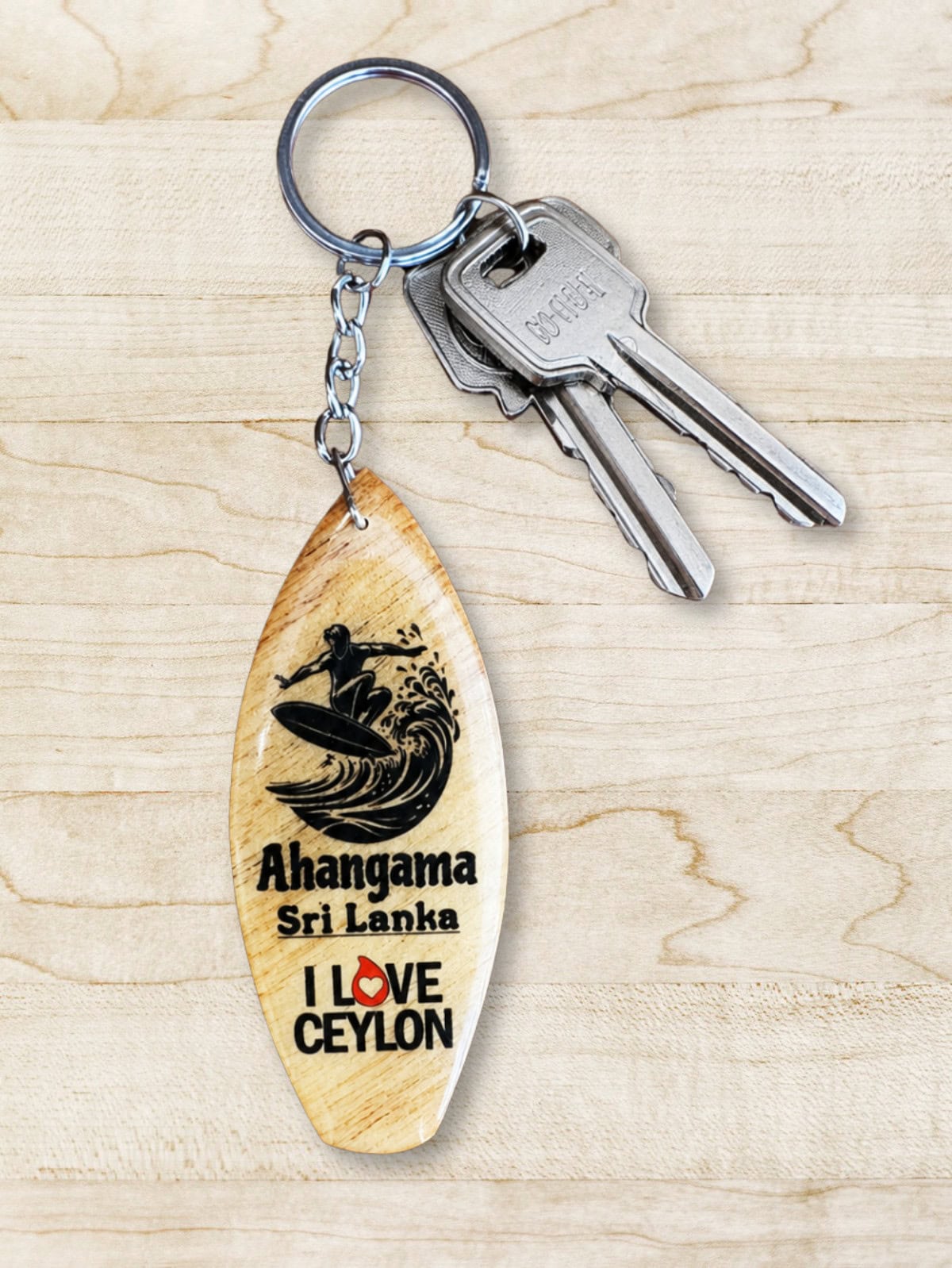 Ahangama Sri Lanka Key Tag - Image 2