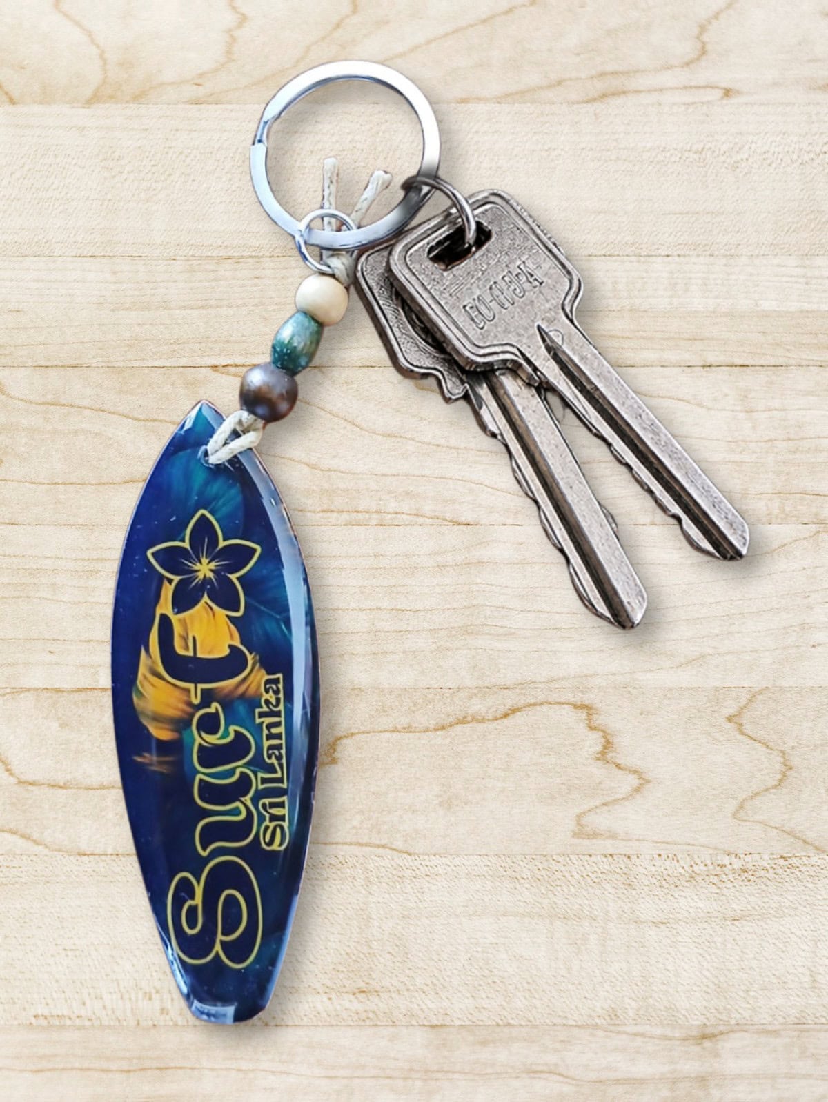 Blue Surf Sri Lanka Key Tag - Image 2