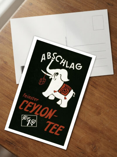 Ceylon Tee - Abschlag Postcard