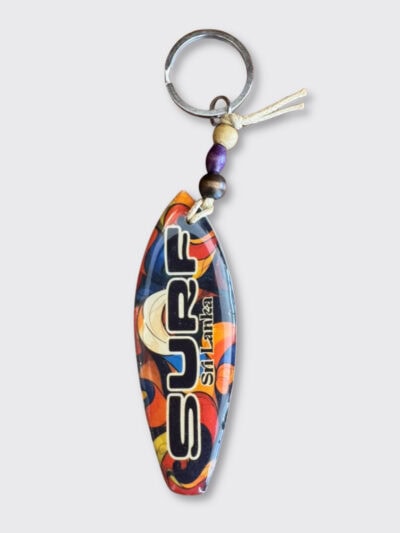 Dynamic Colors Surf Sri Lanka Key Tag