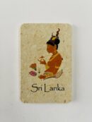 Sigiriya Frescoes Mana Grass Fridge Magnet