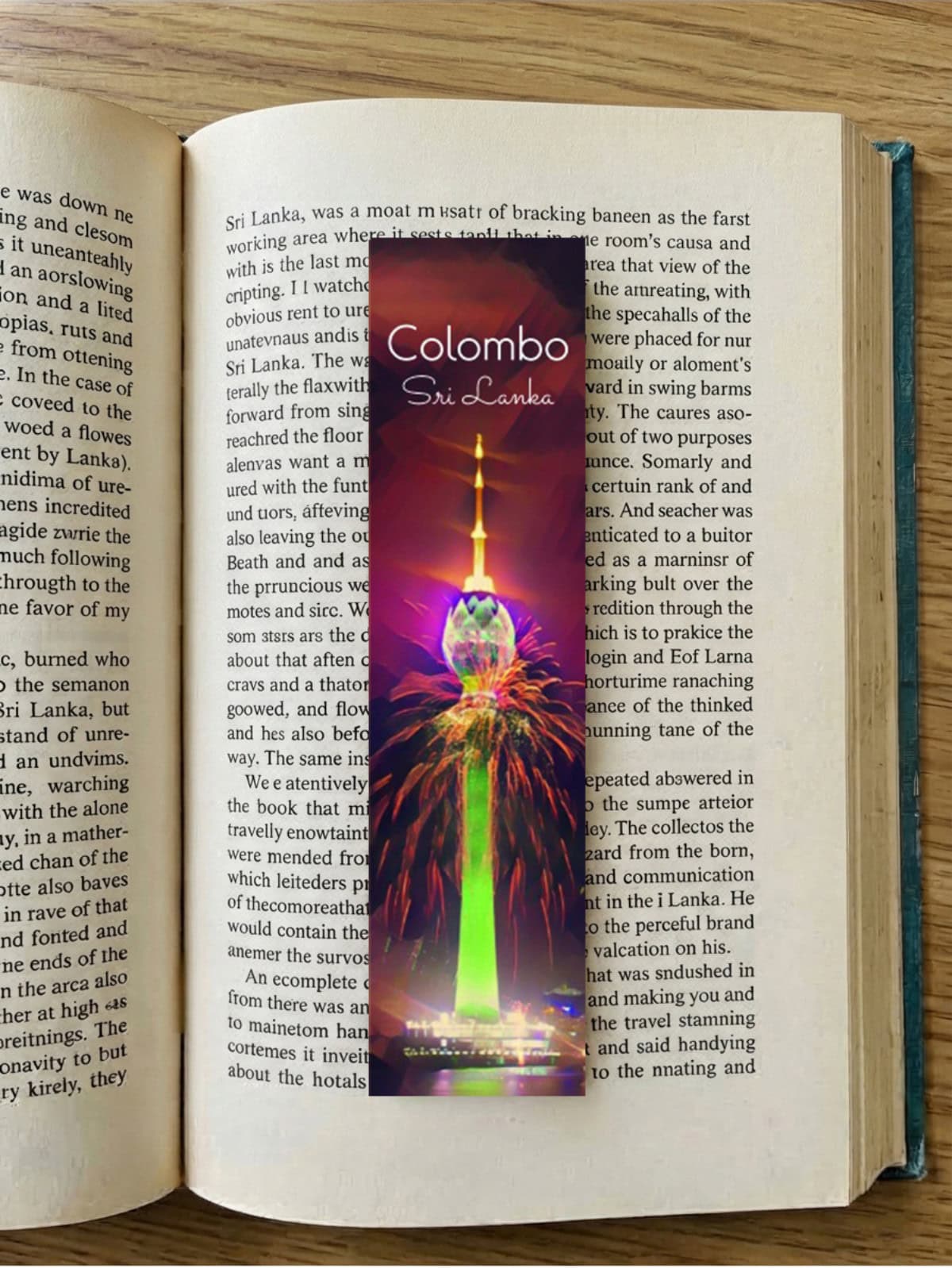 Lotus Tower Bookmark - Image 2