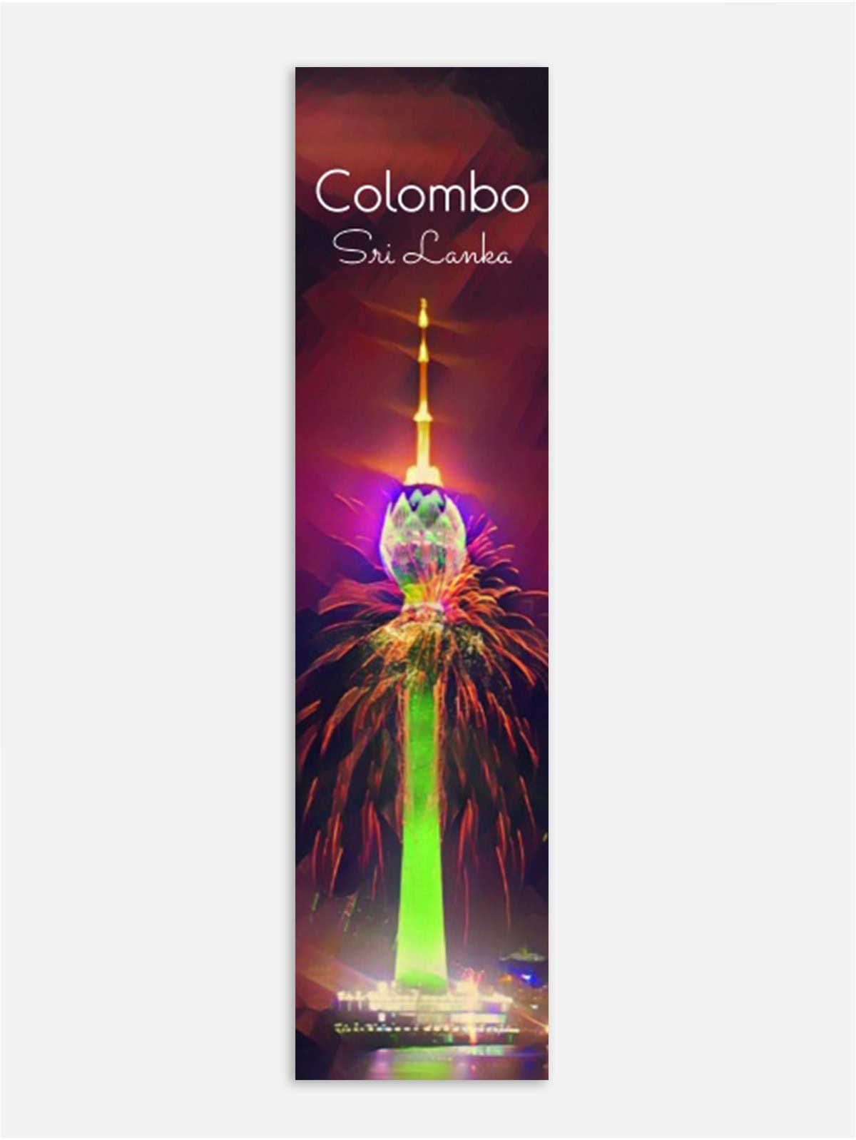 Lotus Tower Bookmark