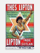 Thes Lipton Inde Et Ceylan Poster