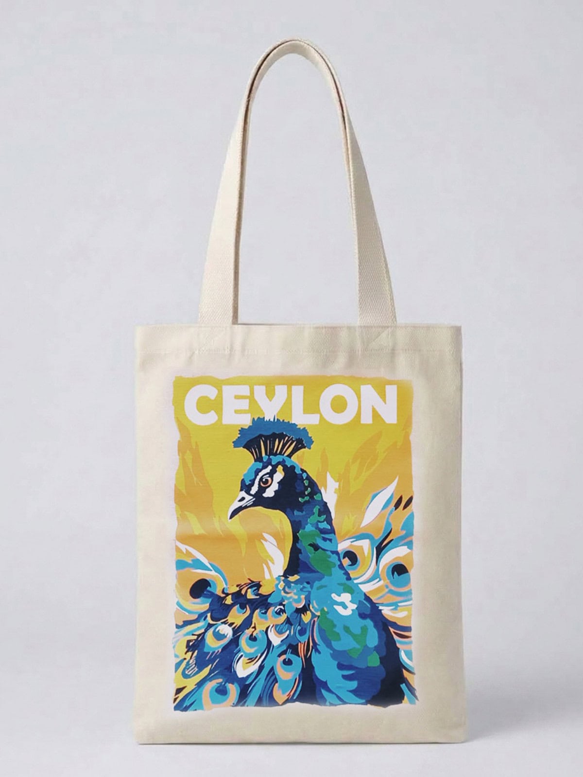 Peacock Beach Bag
