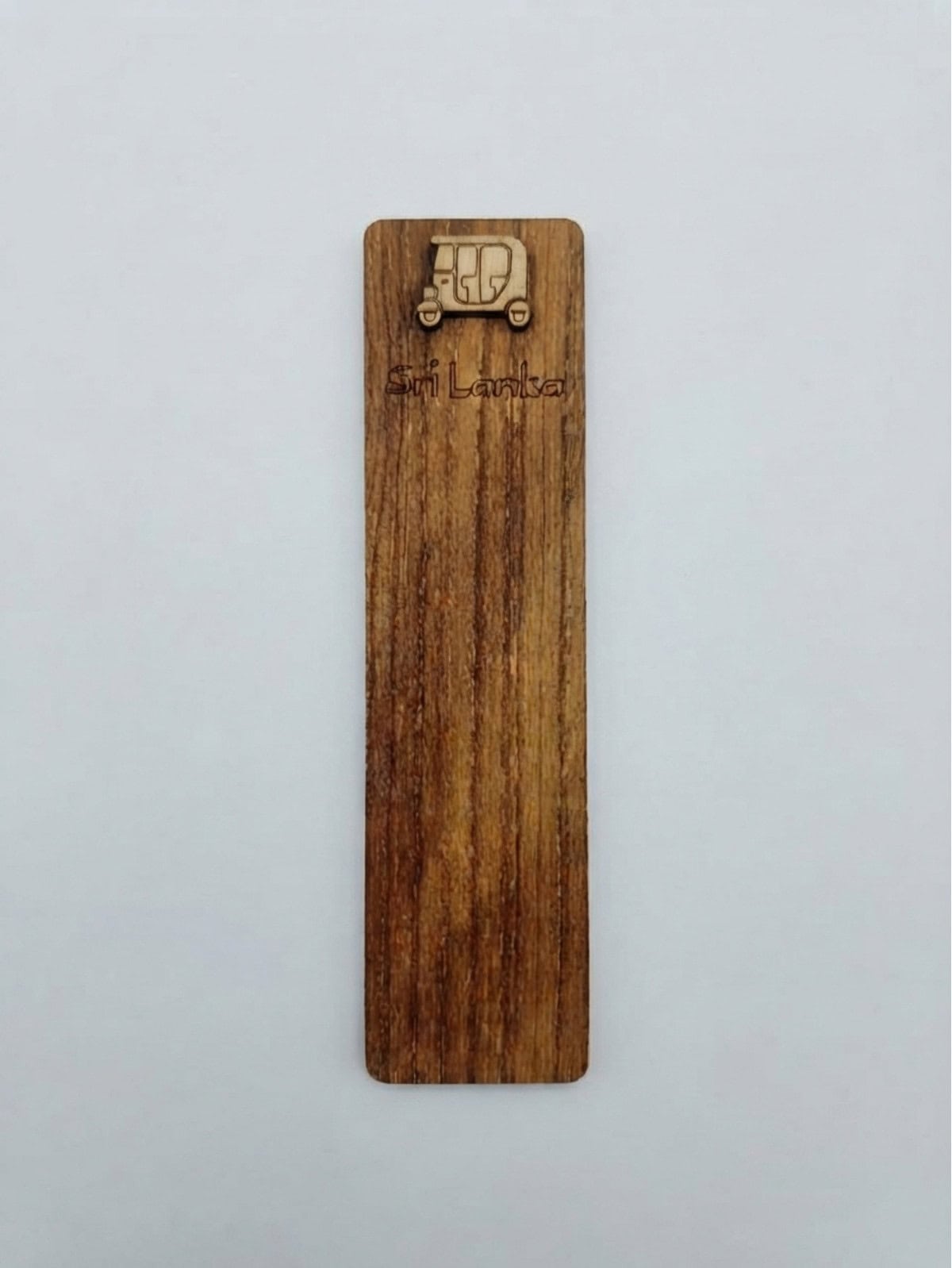 Tuk Tuk Wooden Bookmark