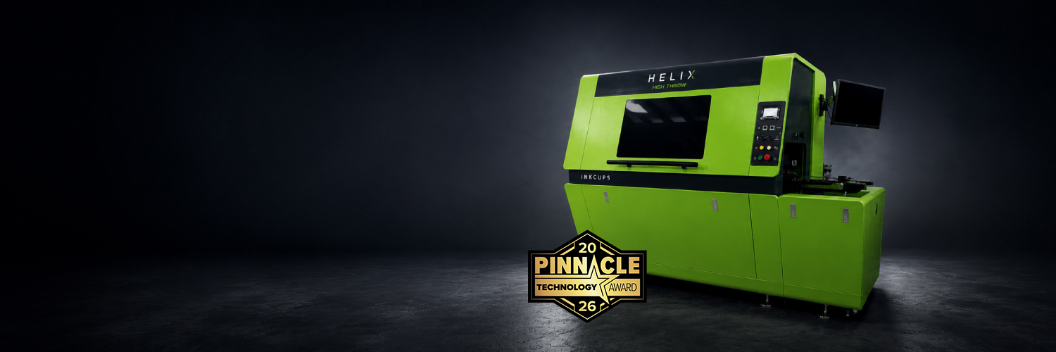 PRINTING United Pinnacle Award for the Helix High Throw 2026