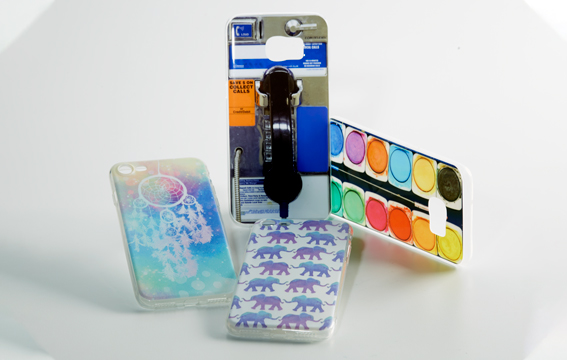 phone cases with promotional designs printed on