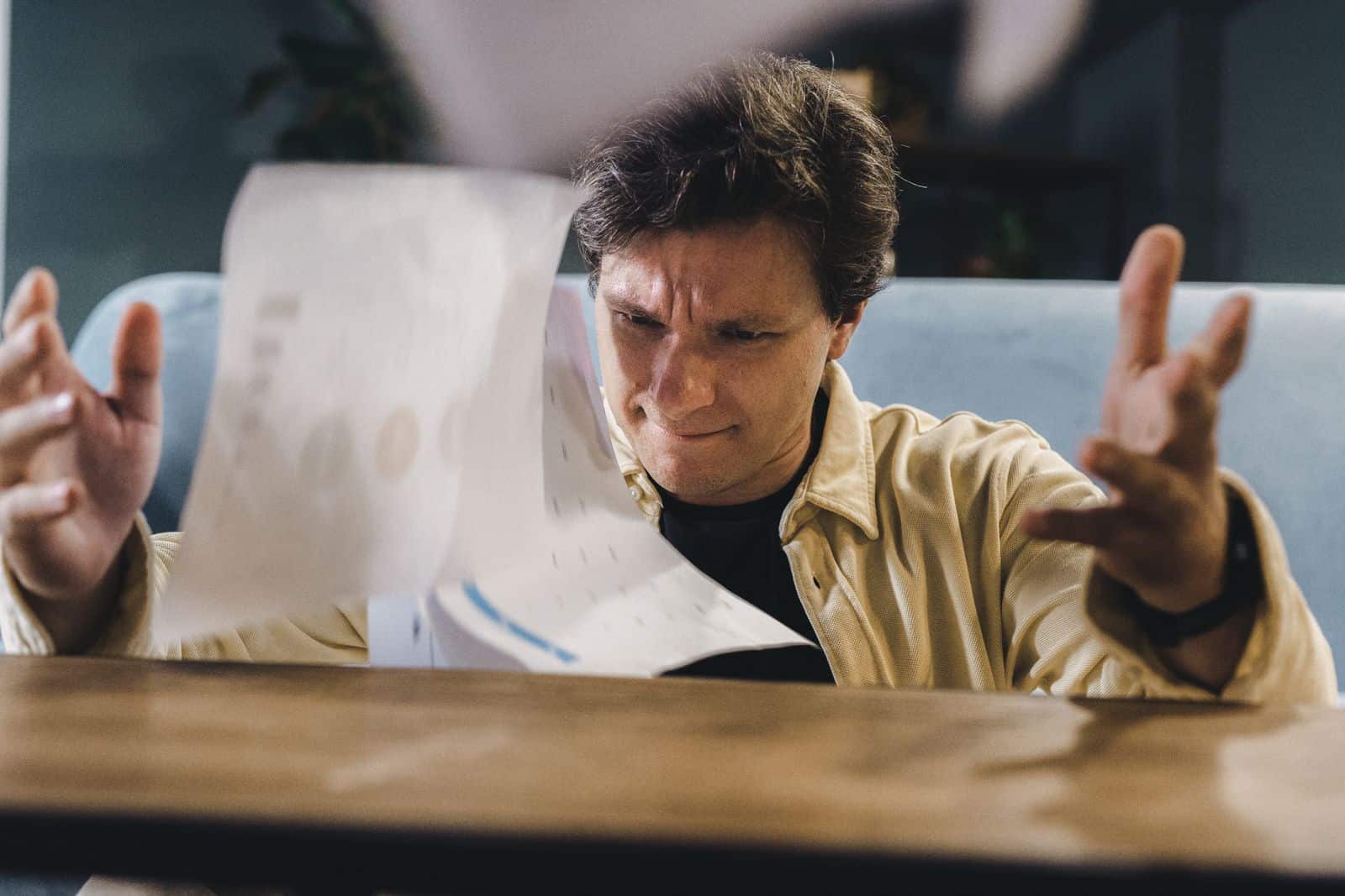 Overwhelmed rental owner buried in property paperwork