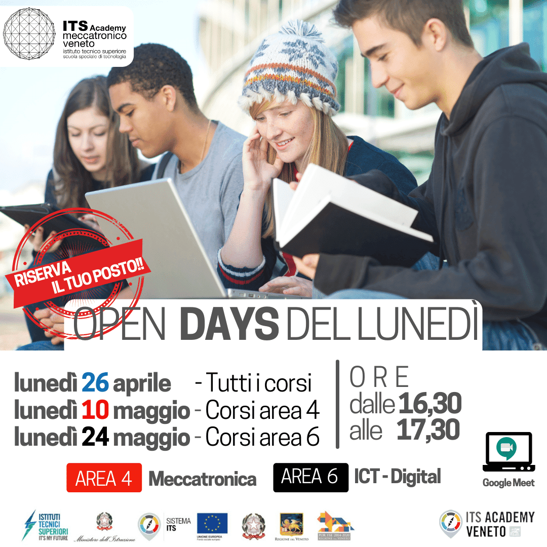 open days del lunedi TUTTI