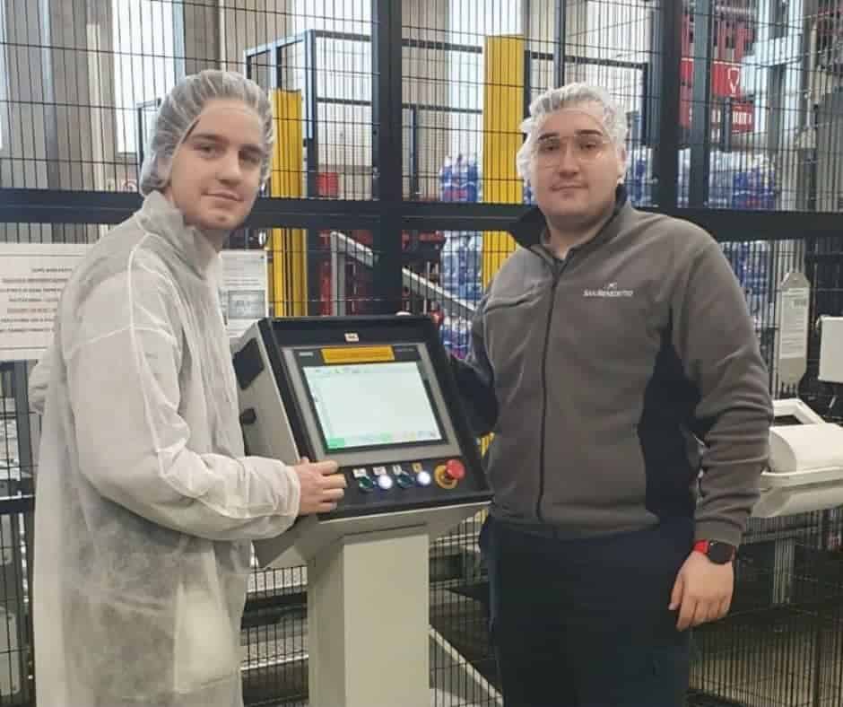 ITS Meccatronico e imprese_Andrea e Mandel alla San Benedetto