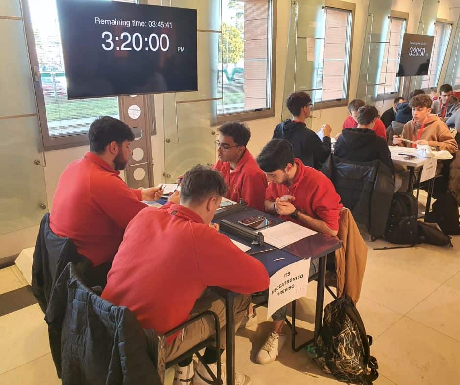 Olimpiade Talenti Meccatronici_ITS Meccatronico Veneto- squadra Treviso