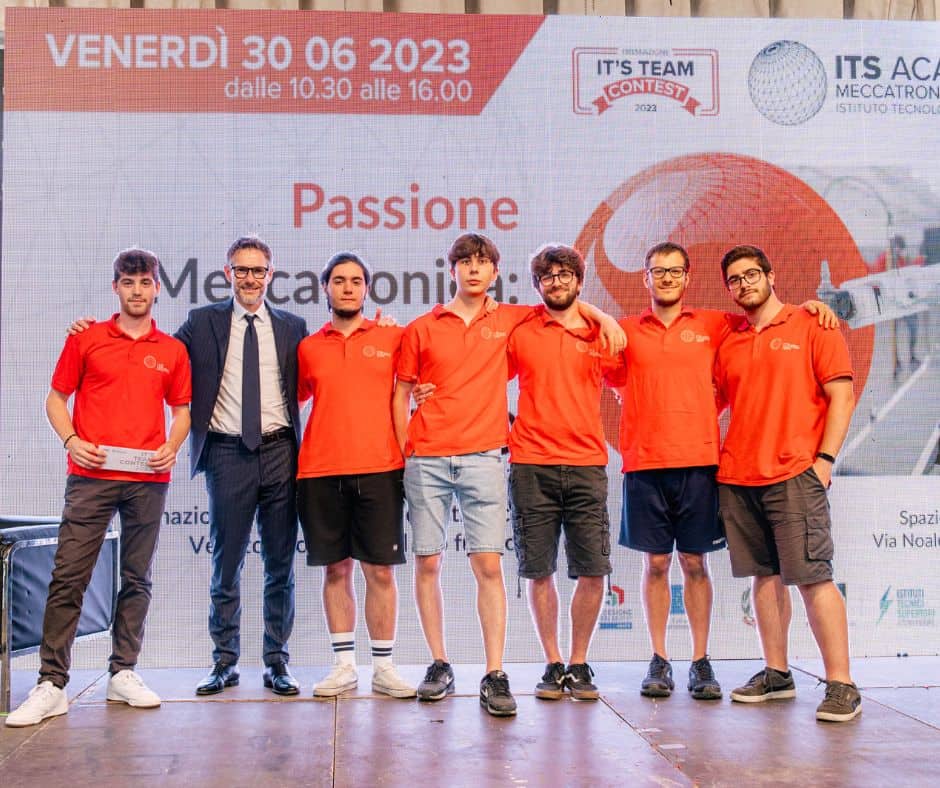formazione meccatronica vincitori Primo posto categoria Meccatronica