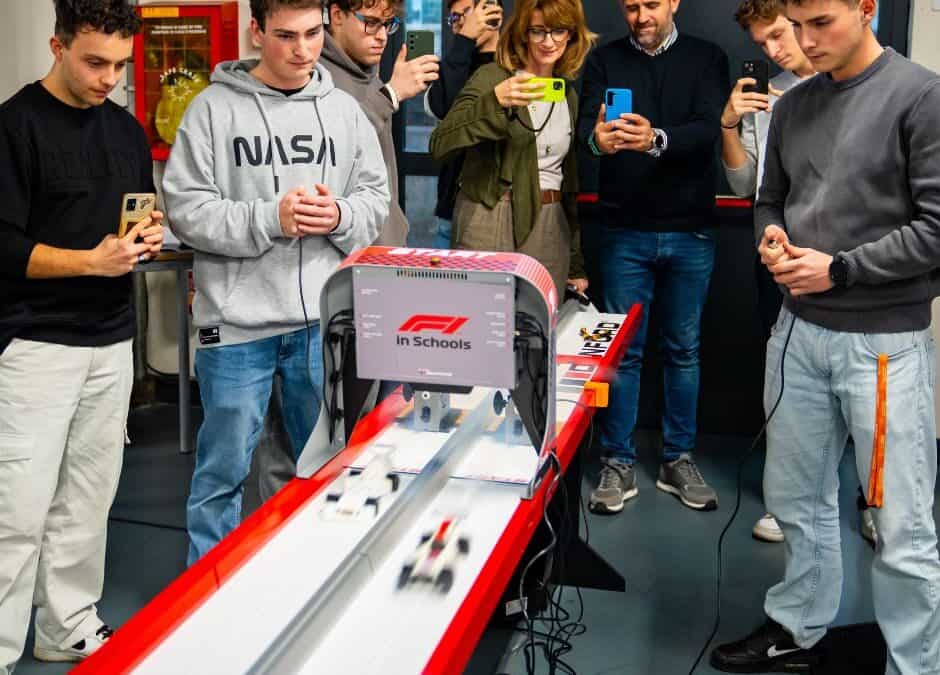 ITS MECCATRONICO VENETO COORDINATORE TECNICO NEL PROGETTO F1 IN SCHOOLS ITALY