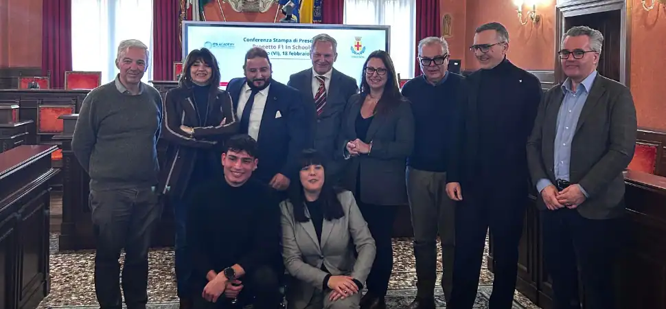 Conferenza stampa presentazione progetto F1 in Schools Italy Triveneto