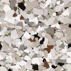 Epoxy flake color blend: Coyote