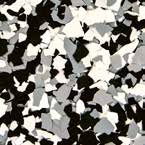Epoxy flake color blend: Domino