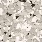 Epoxy flake color blend: Feather Gray