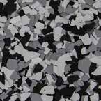 Epoxy flake color blend: Glacier