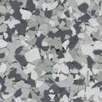 Epoxy flake color blend: Gravel