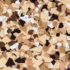 Epoxy flake color blend: Outback