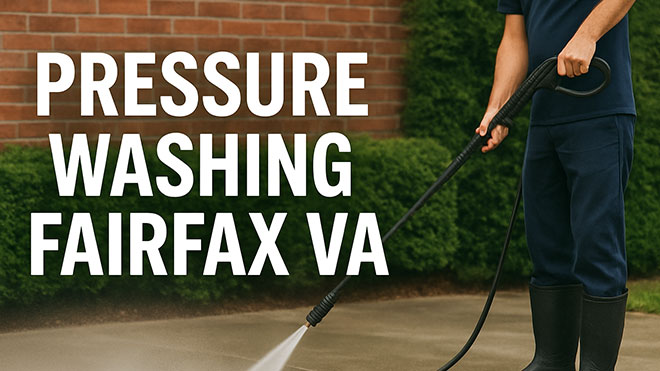 pressure washing
