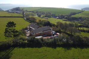 Work on site progressing well in south east Cornwall