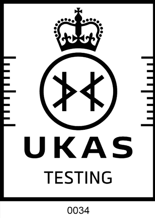 UKAS testing accreditation