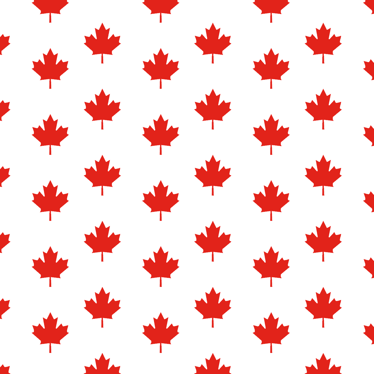 Canadian flags
