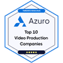 Azuro Top 10 Video Production Companies Badge