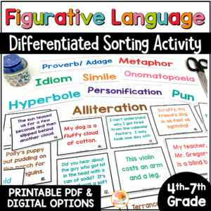 figurative-language-sort-activity