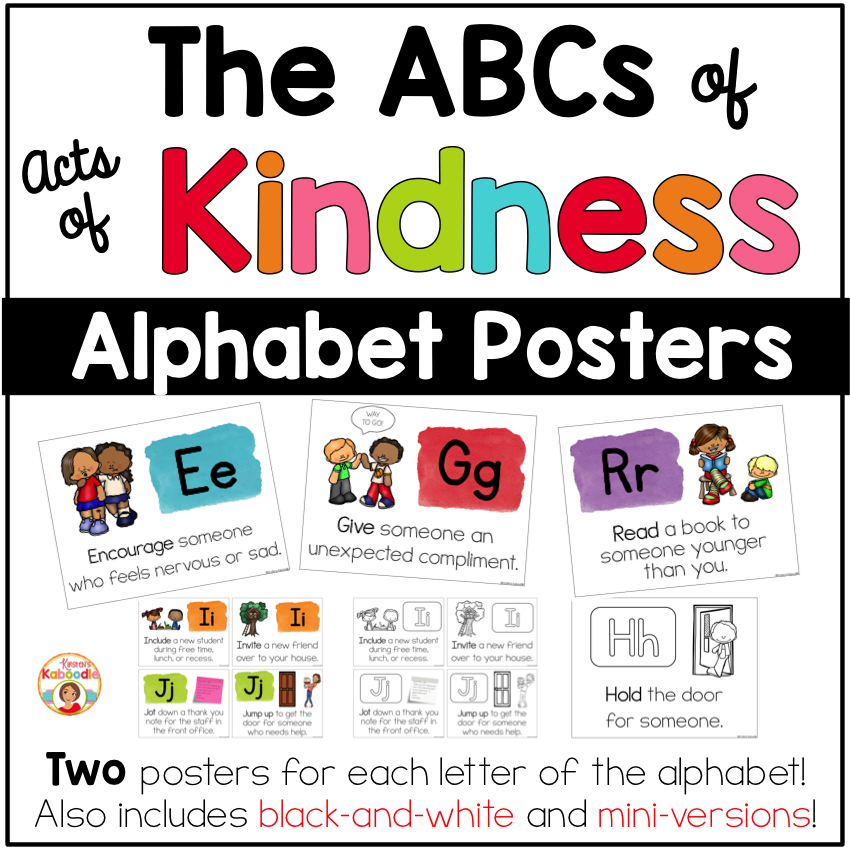 kindness writing activity