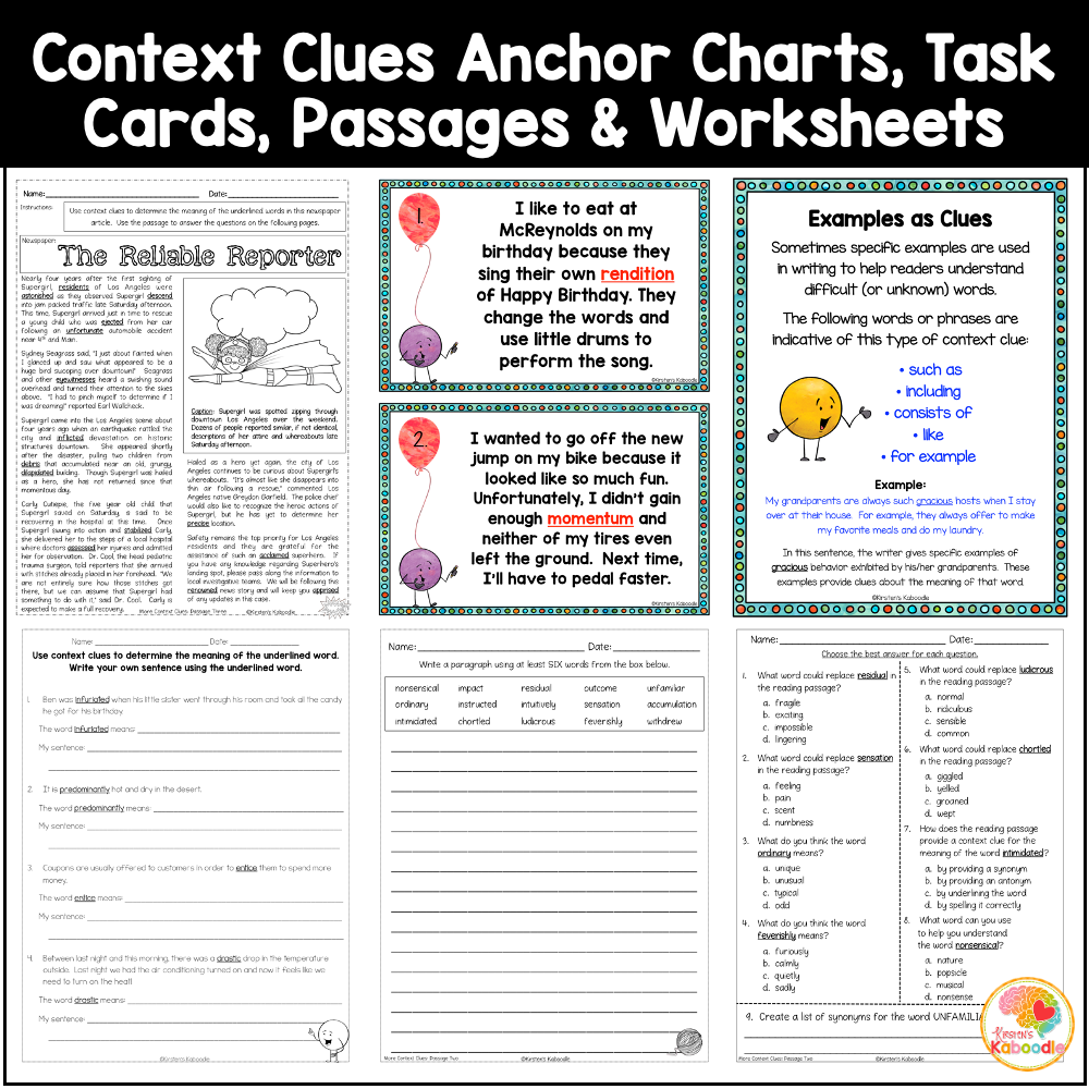 context-clues-activities-6th-grade