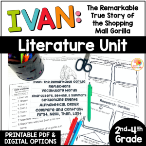 ivan-the-remarkable-true-story-of-the-shopping-mall-gorilla-activities-2nd-grade