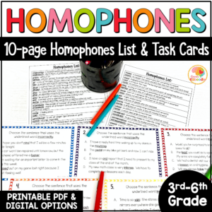 homophones-activities-task-card-list-4th-grade