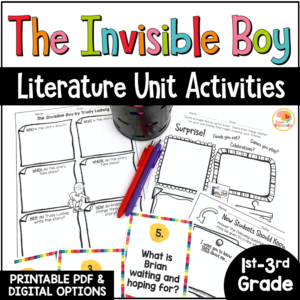 the-invisible-boy-activities