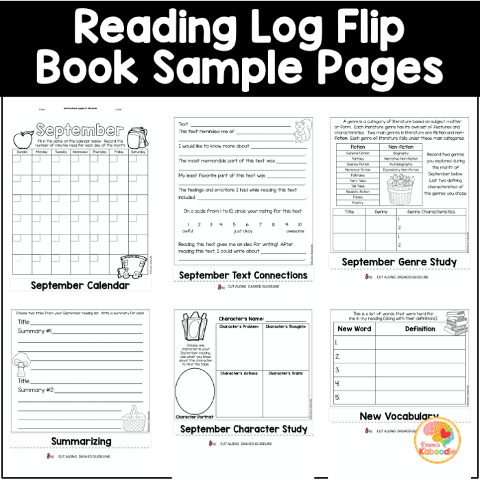 back-to-school-fall-reading-logs