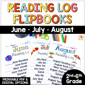 fun-summer-reading-log-flip-book