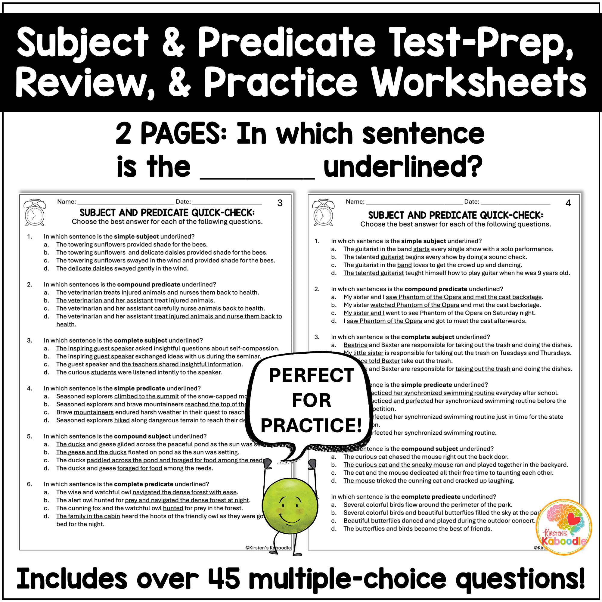 subject-predicate-quick-check-review-worksheets