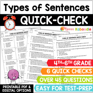 types-of-sentences-worksheets-quick-check-review
